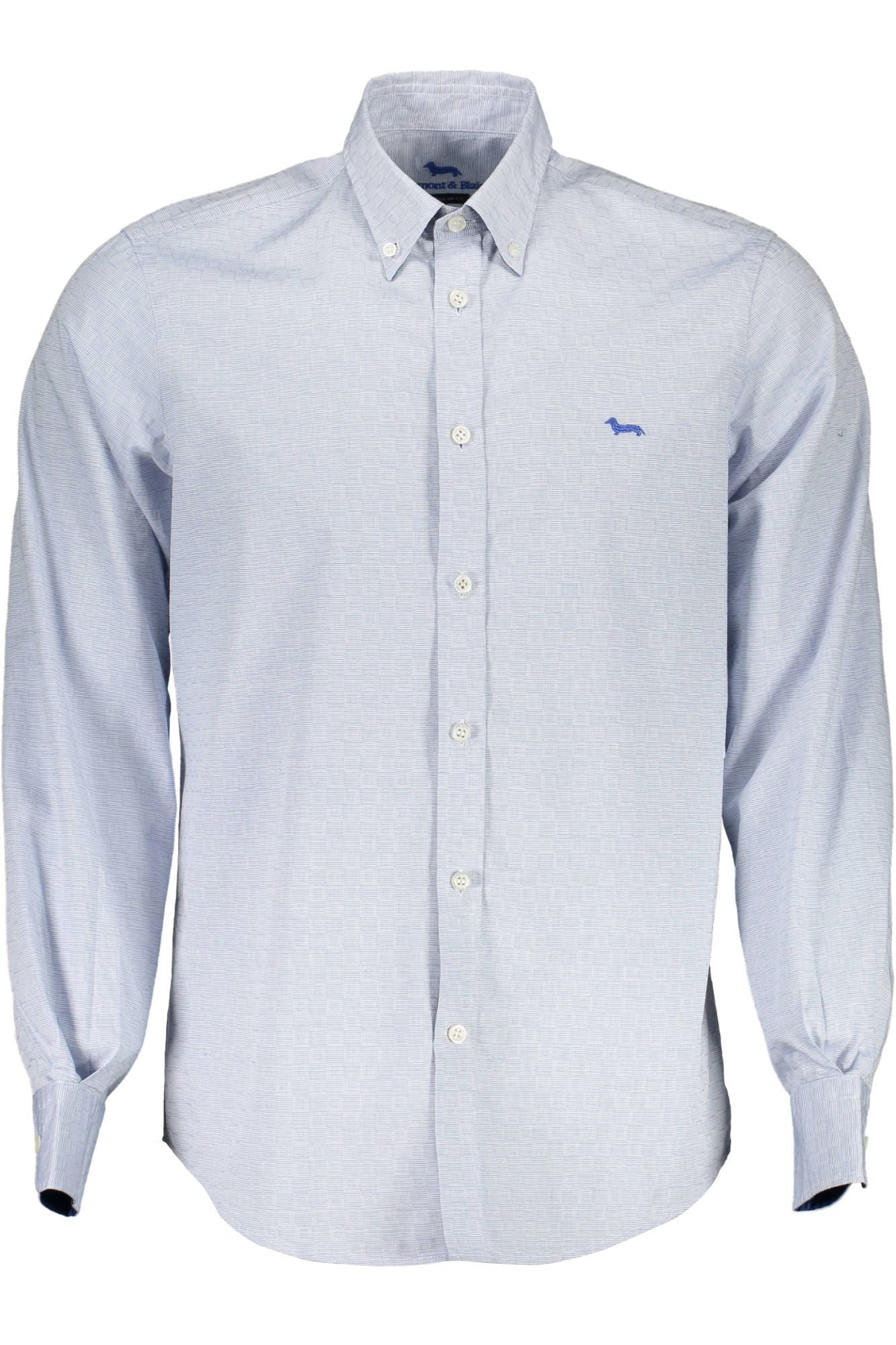 Light Blue Cotton Men Shirt