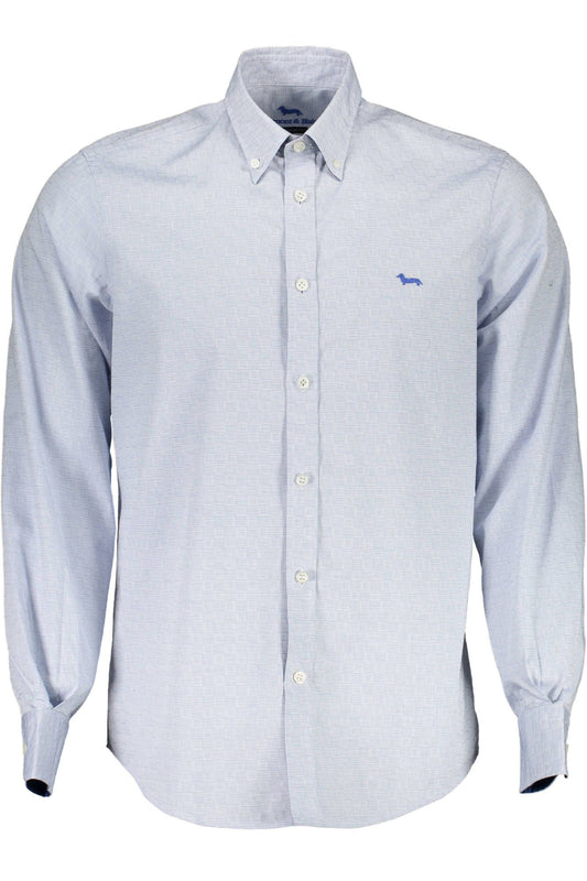 Light Blue Cotton Men Shirt