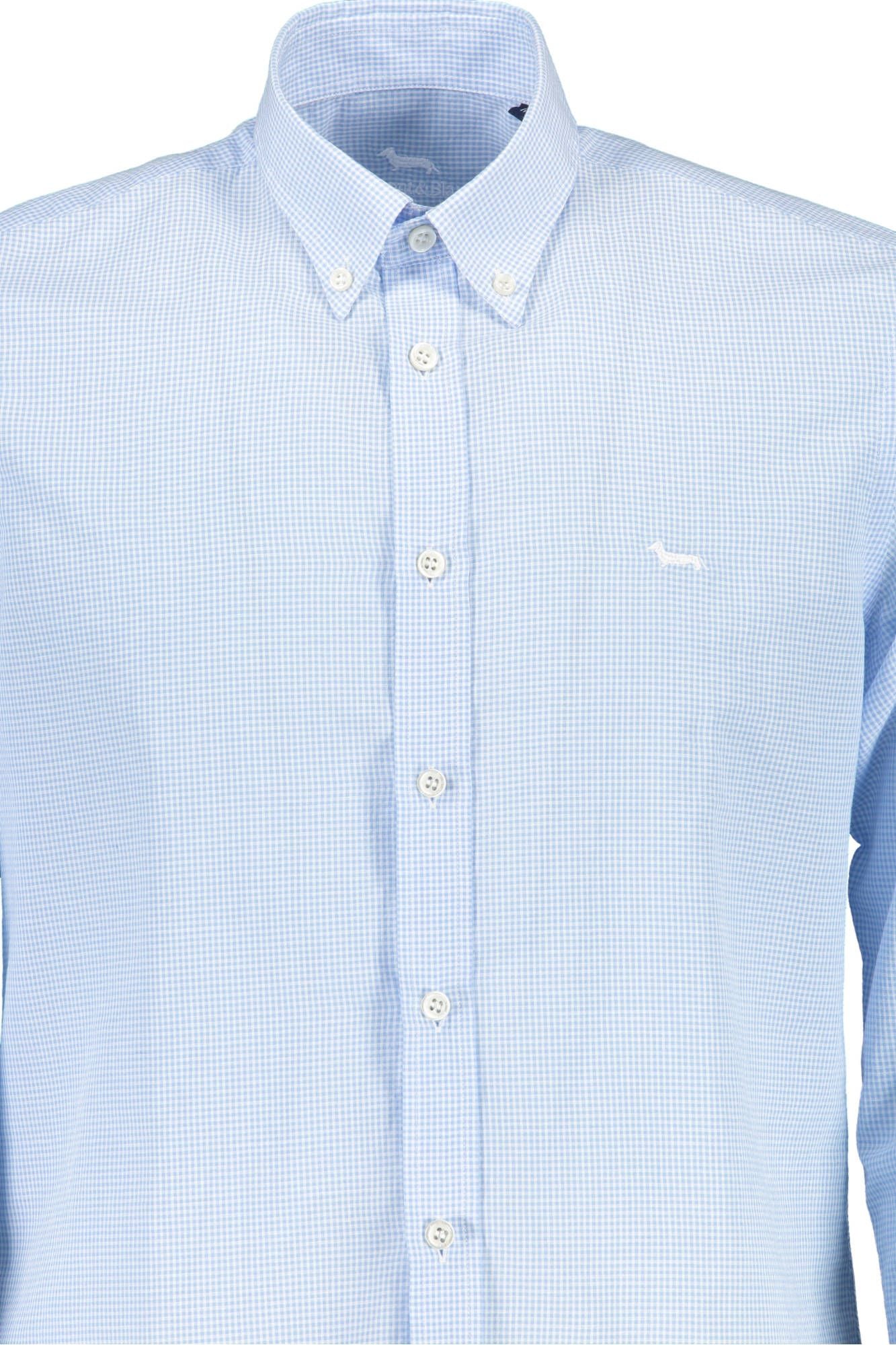 Light Blue Cotton Men Shirt