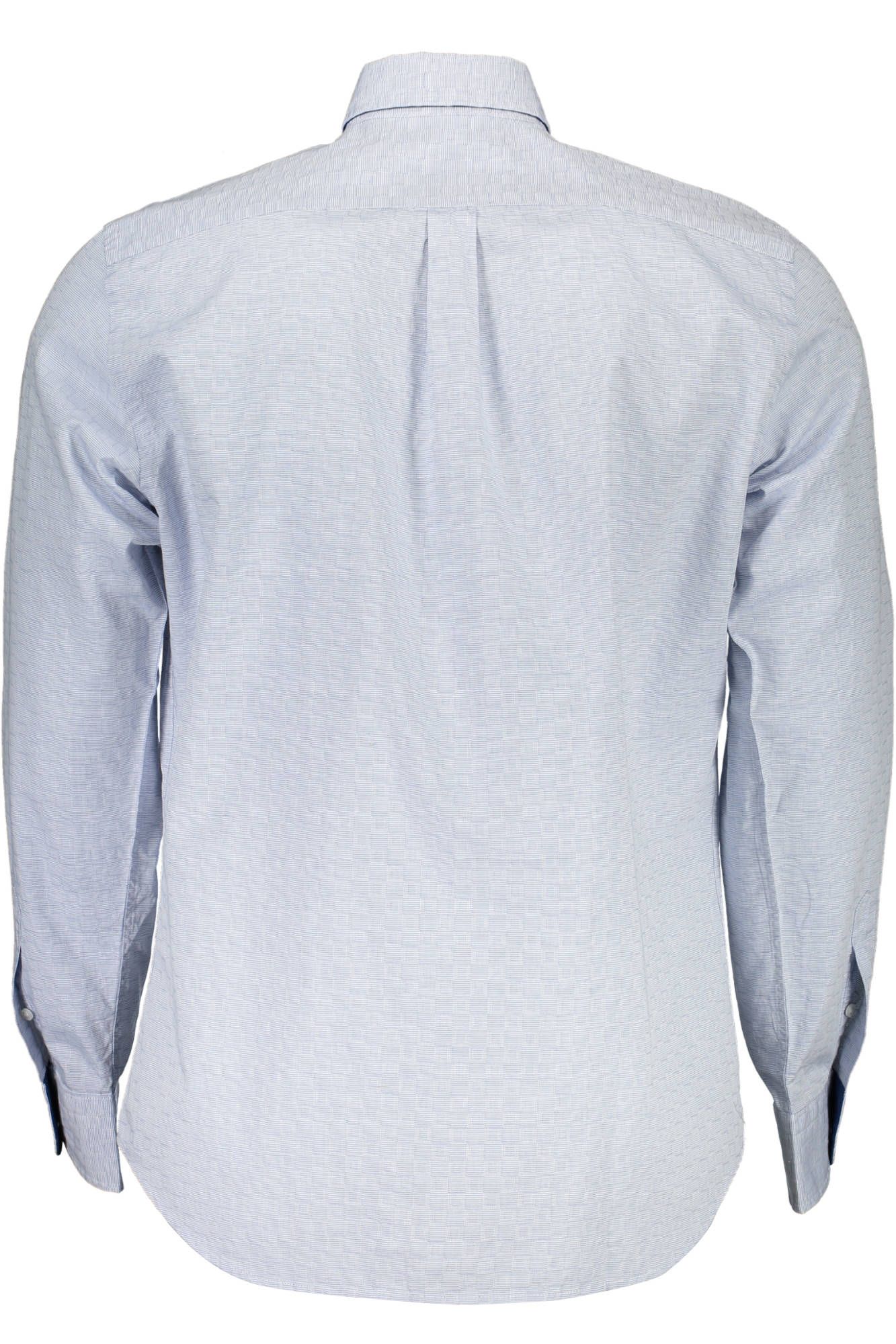 Light Blue Cotton Men Shirt