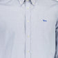 Light Blue Cotton Men Shirt