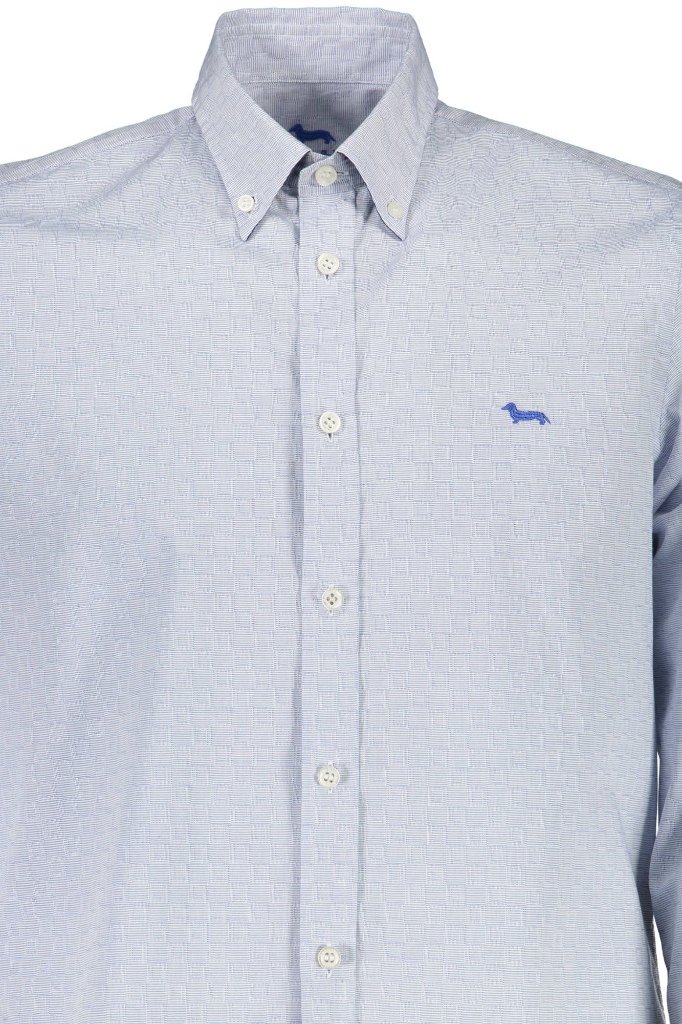 Light Blue Cotton Men Shirt