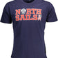 Blue Cotton Men TShirt