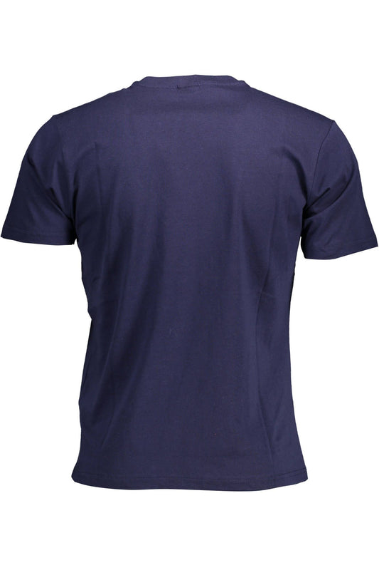 Blue Cotton Men TShirt