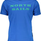 Blue Cotton Men T-Shirt
