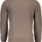Brown Wool Men Sweater