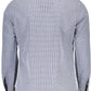 Blue Cotton Men Shirt