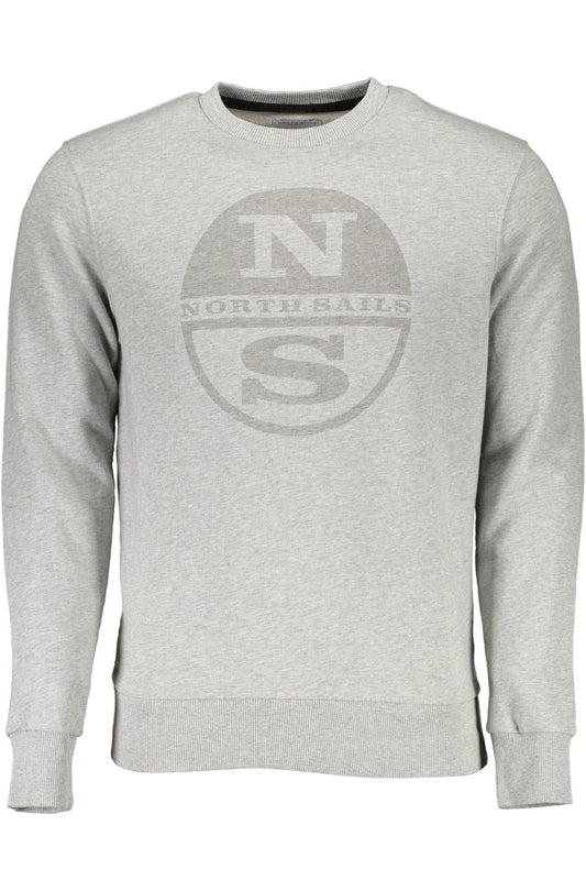 Gray Organic Cotton Men Sweater