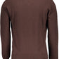 Brown Wool Men Sweater