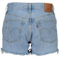 Light Blue Cotton Women Jean