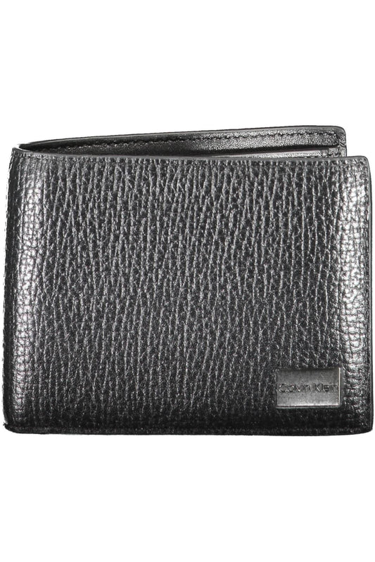Black Leather Men Wallet