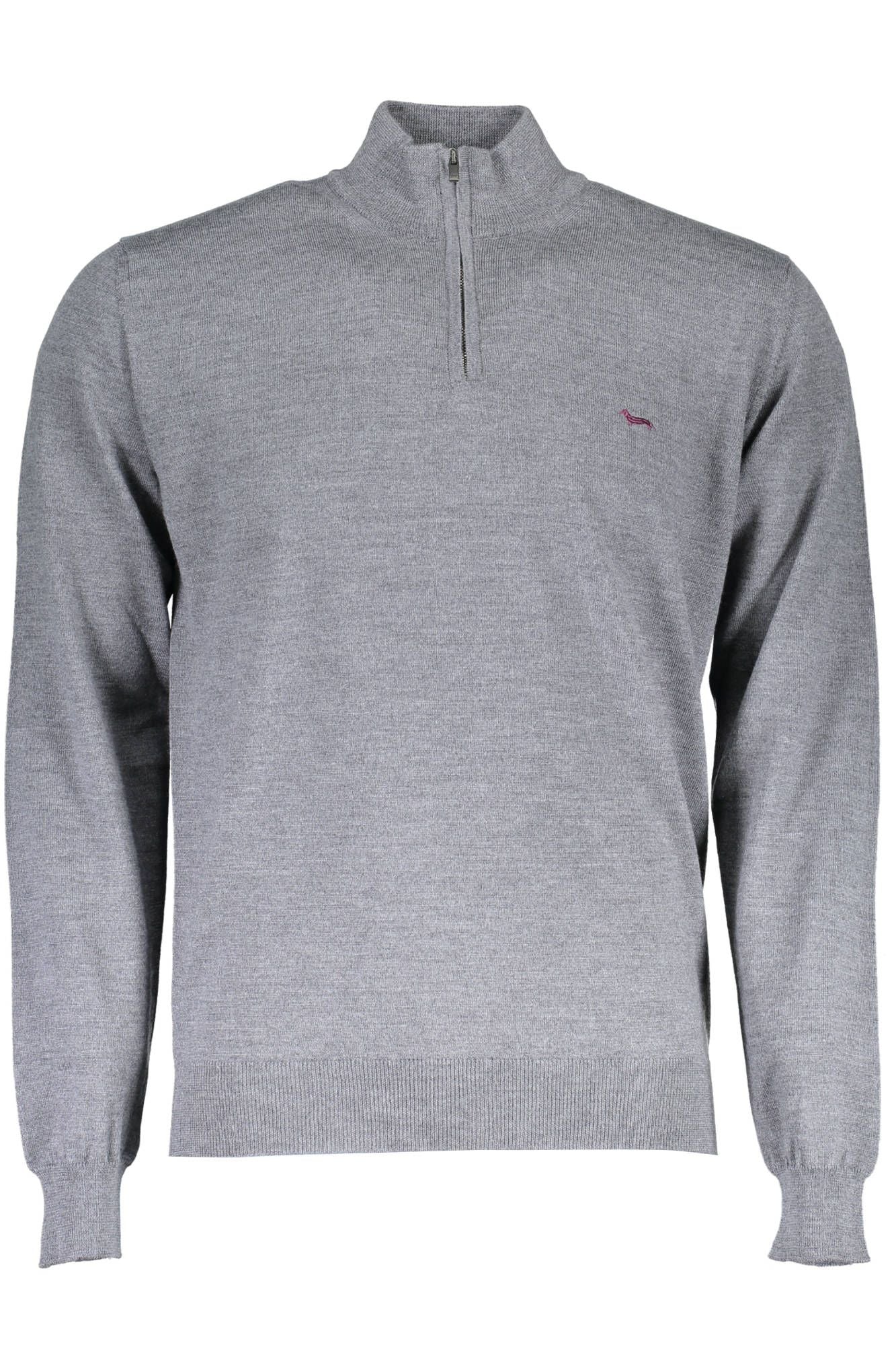 Gray Wool Men Sweater