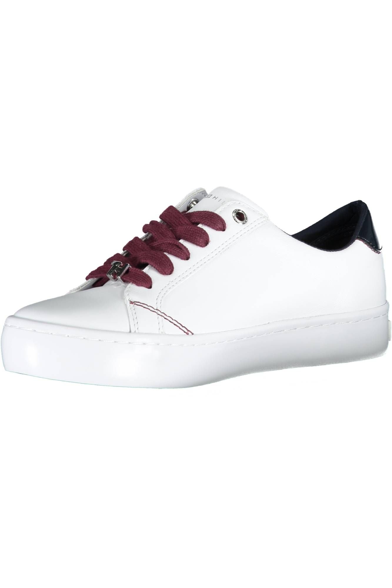 White Leather Women Sneaker