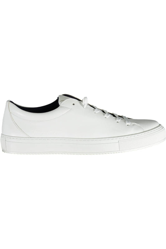White Synthetic Men Sneaker
