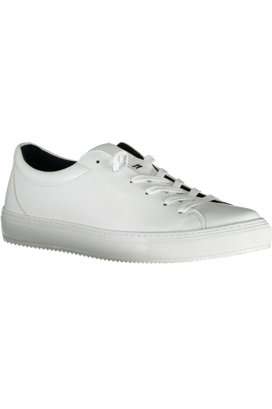 White Synthetic Men Sneaker