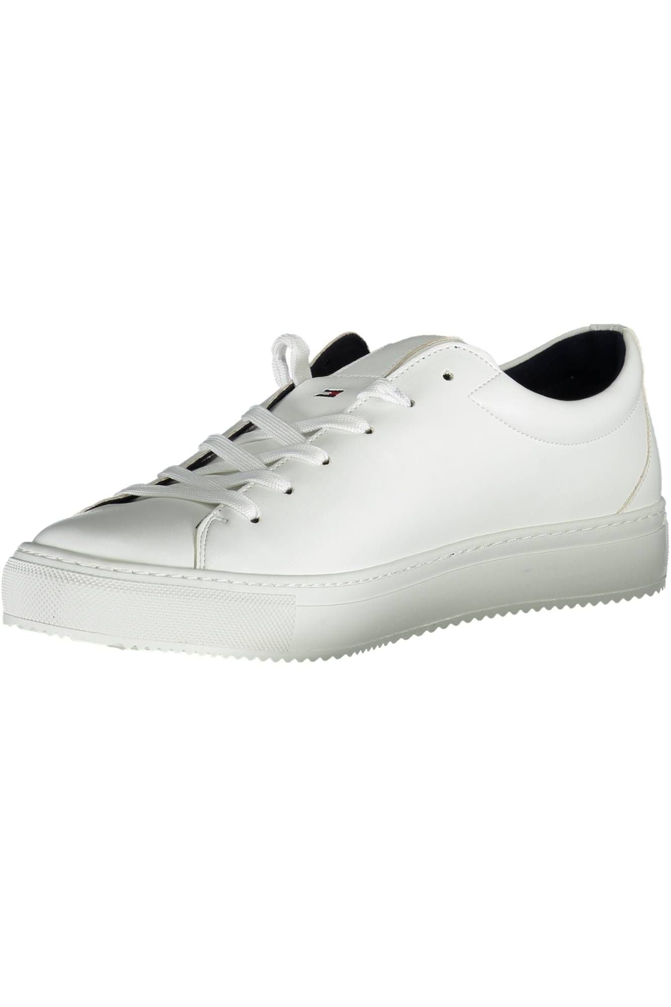White Synthetic Men Sneaker
