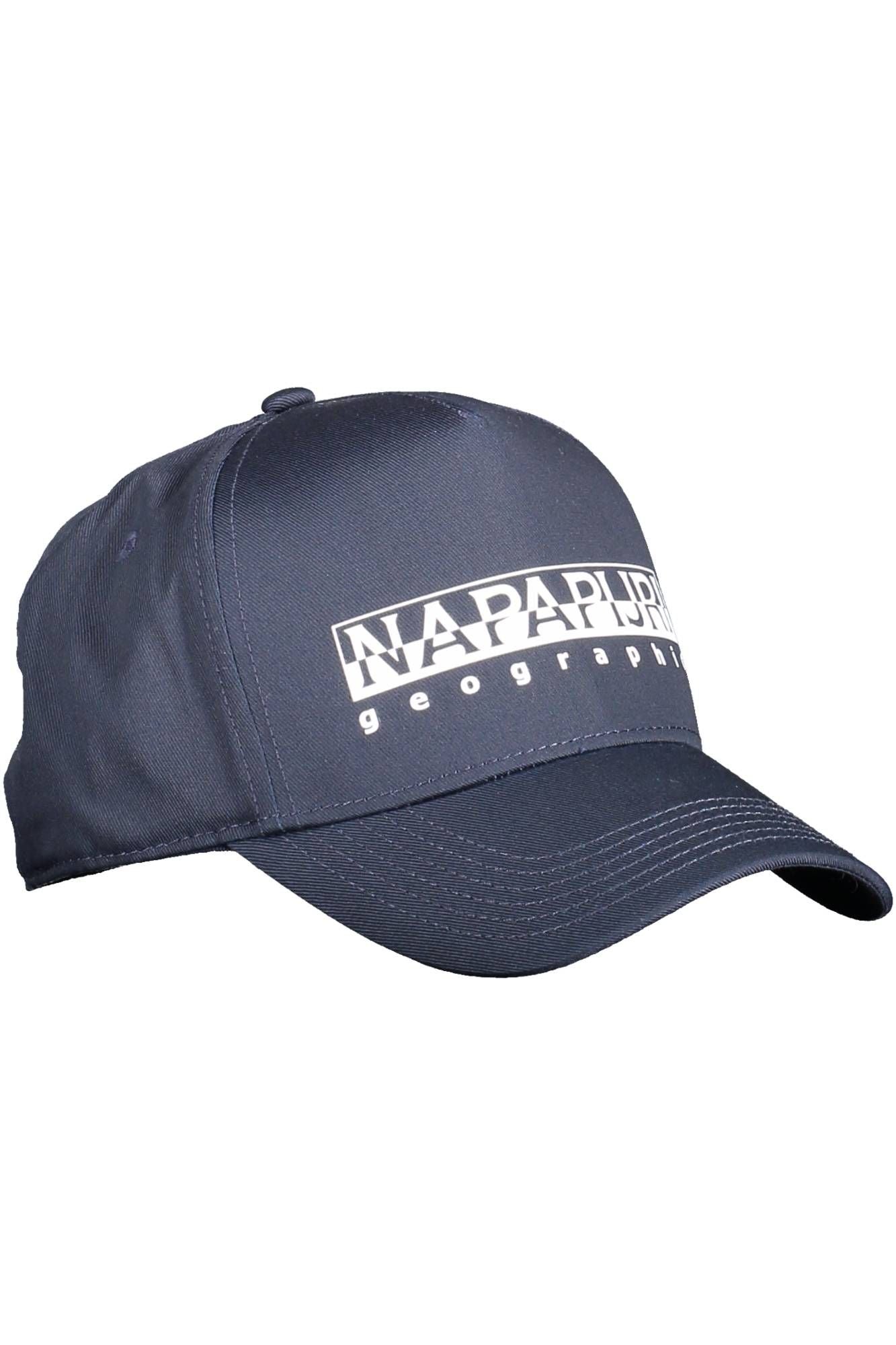 Blue Cotton Men Cap