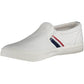 White Synthetic Men Sneaker