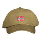 Green Cotton Men Cap
