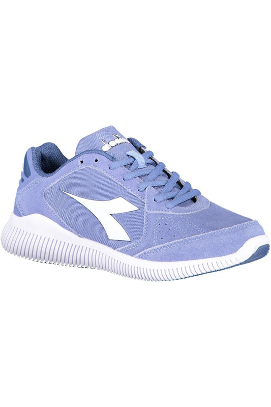 Light Blue Fabric Women Sneaker