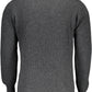 Gray Wool Men Sweater