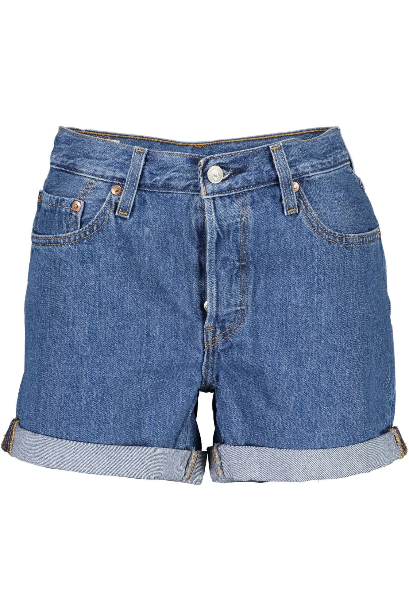 Blue Cotton Women Jean