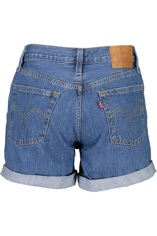 Blue Cotton Women Jean