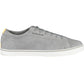 Gray Leather Men Sneaker