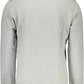 Gray Cotton Men Sweater