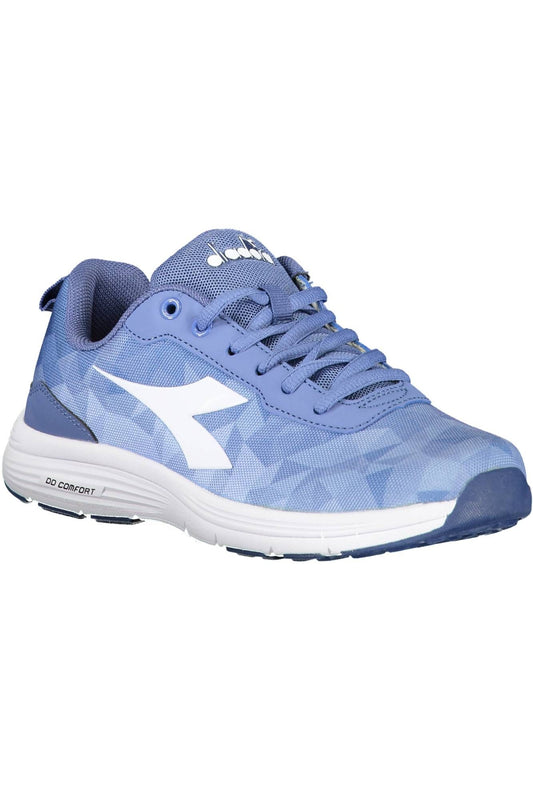 Light Blue Fabric Women Sneaker