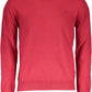 Red Wool Men Sweater
