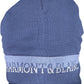 Blue Wool Men Cap