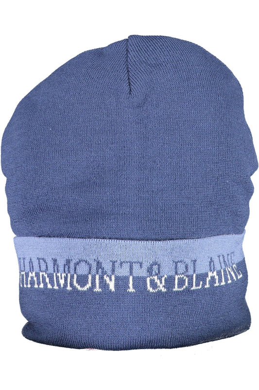 Blue Wool Men Cap