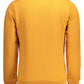 Orange Cotton Men Sweater