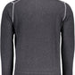 Gray Wool Men Sweater