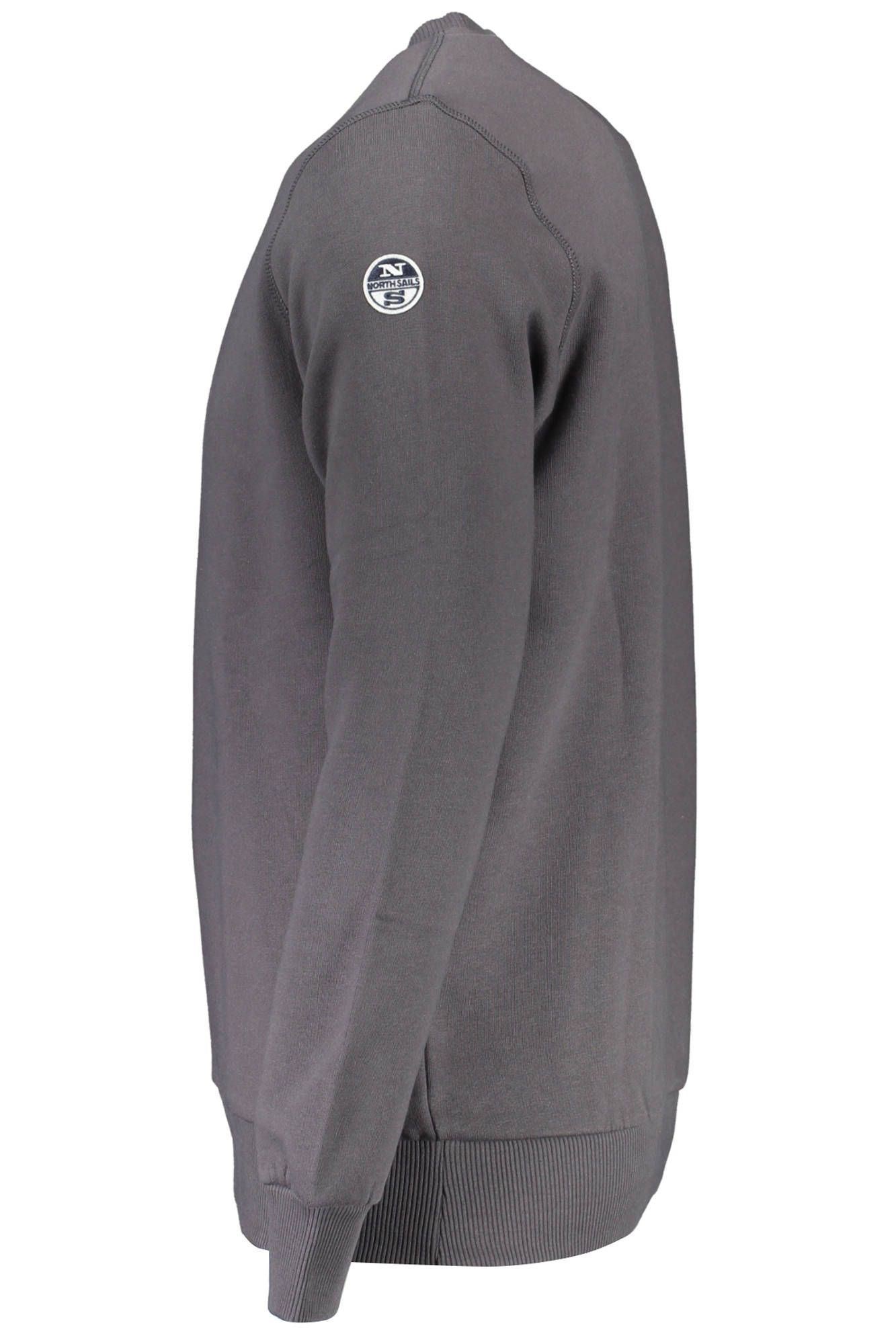 Gray Cotton Men's Sweater