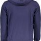 Blue Cotton Men Sweater