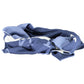 Blue Wool Men Scarf