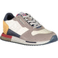 Gray Leather Men Sneaker