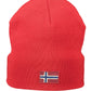 Red Acrylic Men Cap
