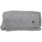 Gray Wool Men Scarf