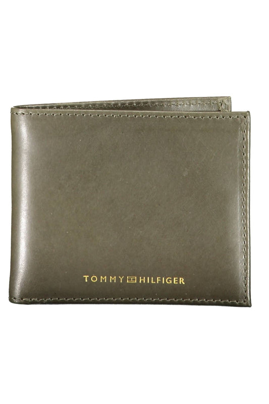 Green Leather Men Wallet