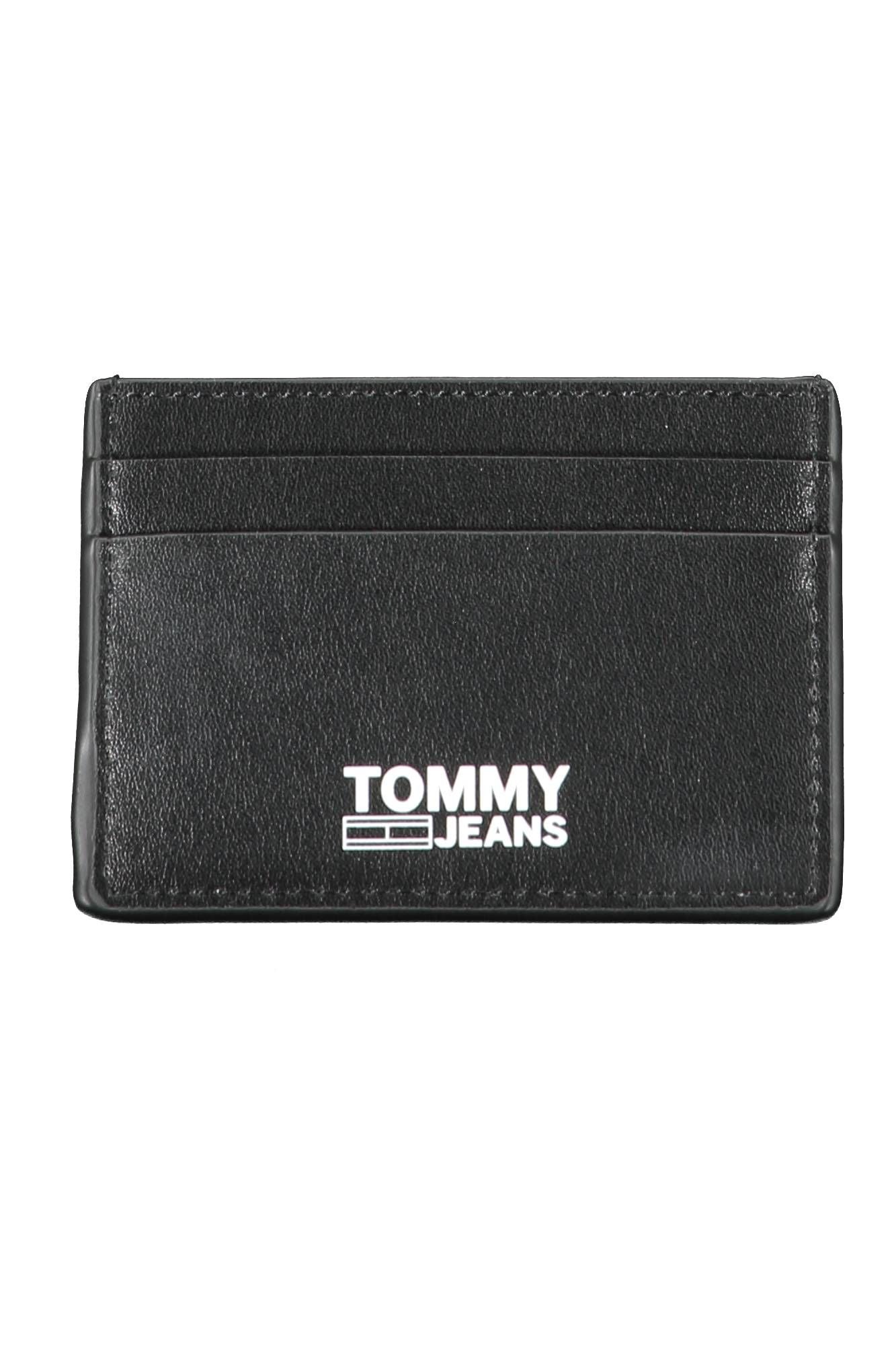 Black Polyester Men Wallet
