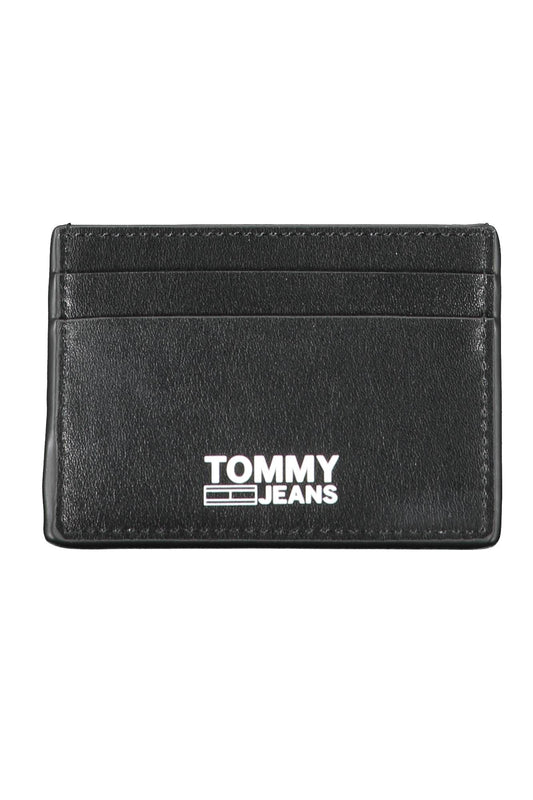 Black Polyester Men Wallet