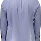 Blue Cotton Men Shirt
