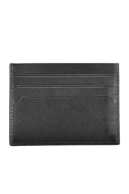 Black Leather Men Wallet