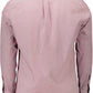 Red Cotton Men Shirt