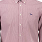 Red Cotton Men Shirt
