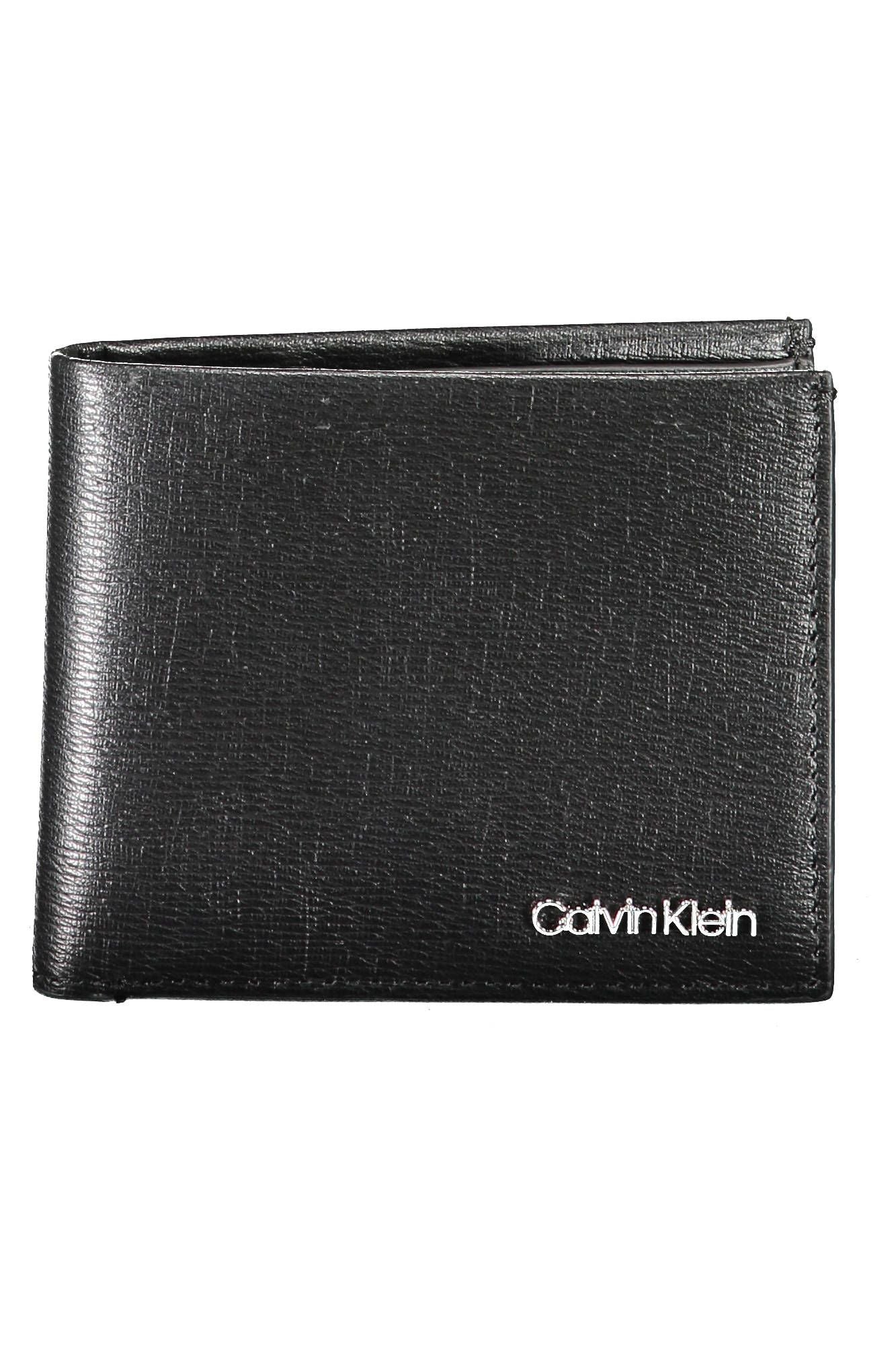 Black Leather Men Wallet