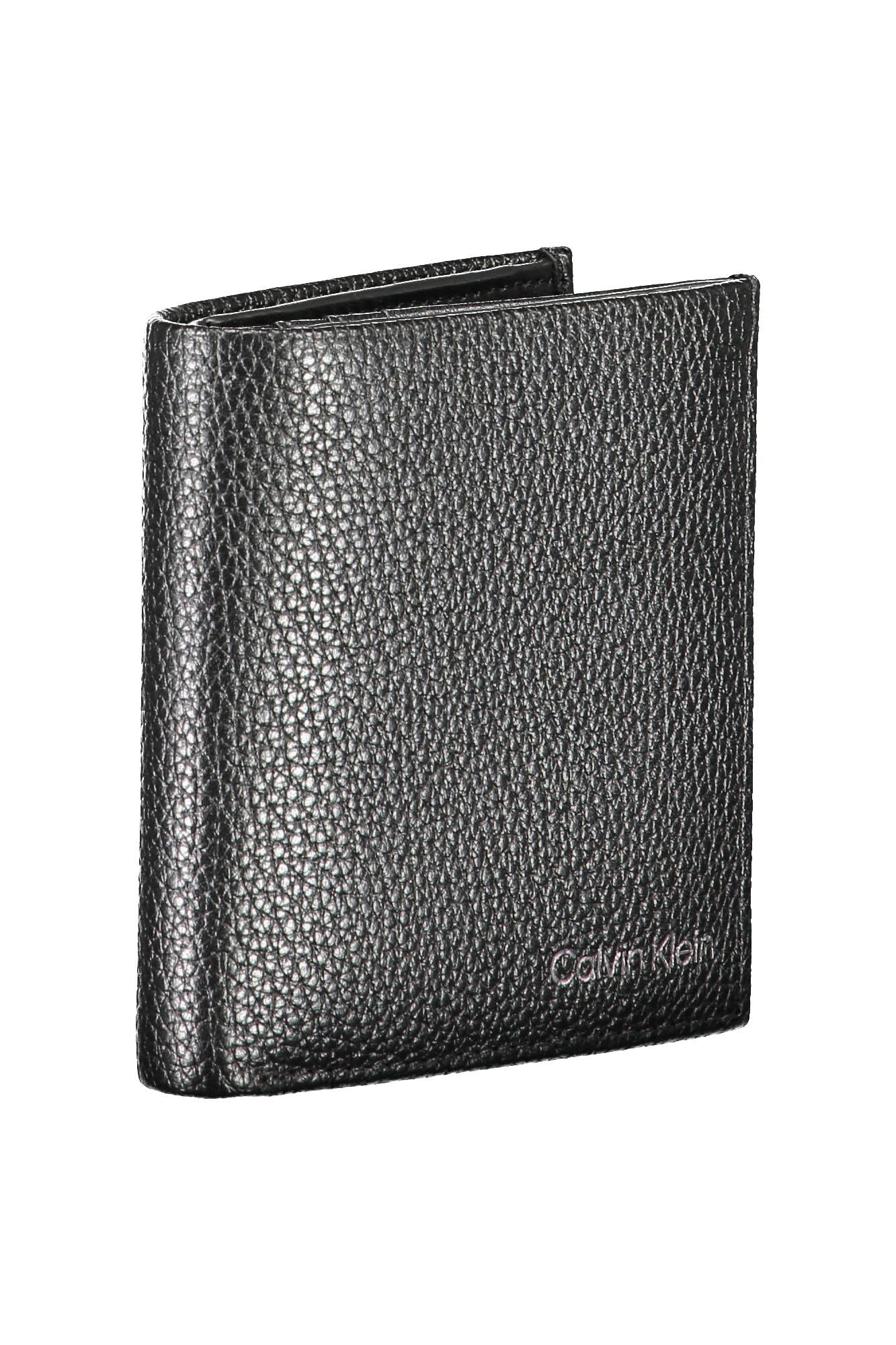 Black Leather Men Wallet